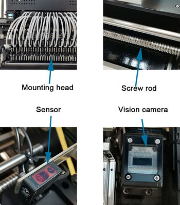 Επιλογή γραμμών παραγωγής SMT Mounter PCB και ελαφρύς εκτυπωτής λουρίδων εκτύπωσης μηχανών θέσεων