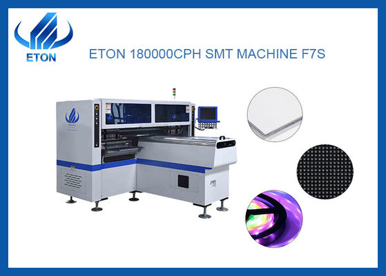 Ελαφριά SMT Mounter οδηγήσεων μηχανή 2700mm 180000CPH σωλήνων για το τσιπ των οδηγήσεων