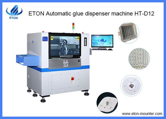 Μεγάλο μέγεθος μηχανών διανομέων κόλλας υψηλής ταχύτητας αυτόματο για το φακό των οδηγήσεων