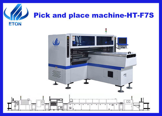 Ελαφριά SMT Mounter οδηγήσεων μηχανή 2700mm 180000CPH σωλήνων για το τσιπ των οδηγήσεων