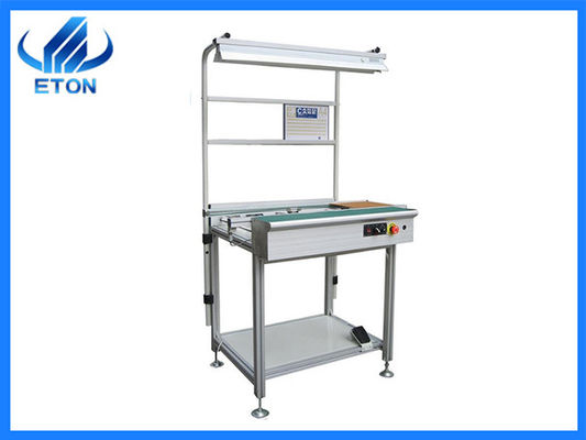 4 mm Flat Belt Conveyor LED Light Rail για την εμπρόσθια εγκατάσταση αντιστατικού τραπεζιού εργασίας